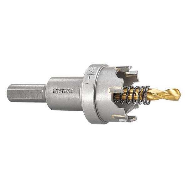 Starrett Carbide Tipped Hole Saw, 1.1/8", 29mm SM29 Zoro