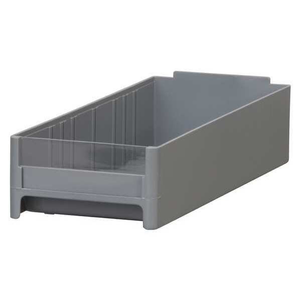 AkroMils Drawer Bin with 4 in W x 21/8 in D 20416 Zoro