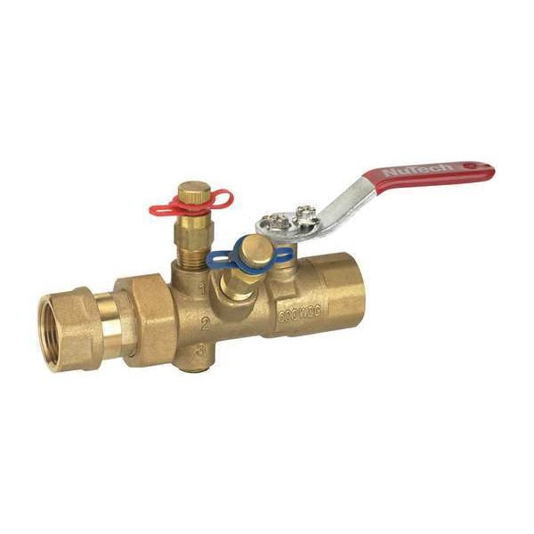 Nutech Manual Balancing Valve, 1/2 In, FNPT MB1E1A050F050F Zoro