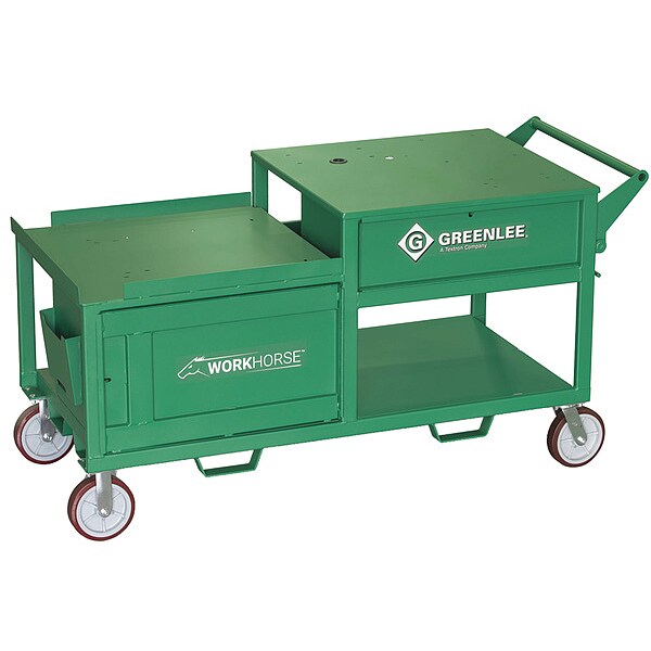 Greenlee Pipe Threading Machine Stand, 74" Length WK100 Zoro