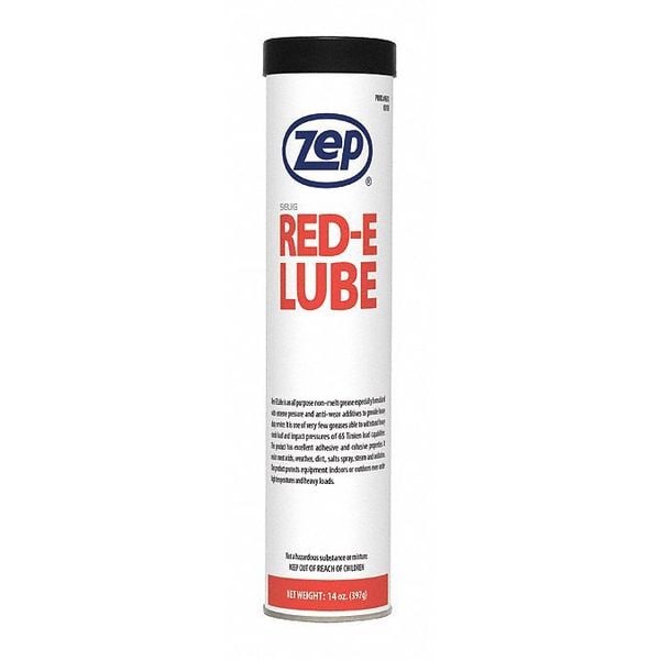 Zep Multipurpose Grease, RedeLube, Tube, 14oz K61304 Zoro