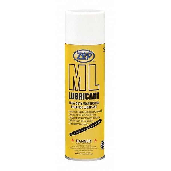 Zep Lubricant, Aerosol Can, 16oz, Wet Film, PK12 731301 Zoro