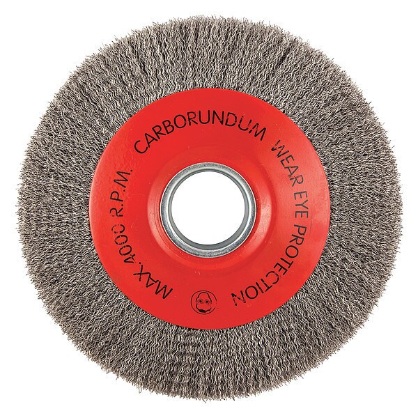 Zoro Select Wire Wheel Brush, 0.014" dia. Wire 66252838679 Zoro
