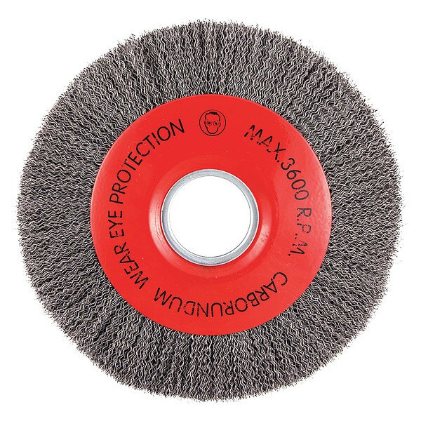 Zoro Select Wire Wheel Brush, 0.020" dia. Wire 66252838677 Zoro