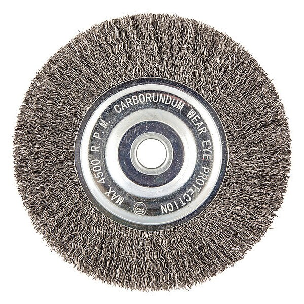Zoro Select Wire Wheel Brush, 0.014" dia. Wire 66252838772 Zoro