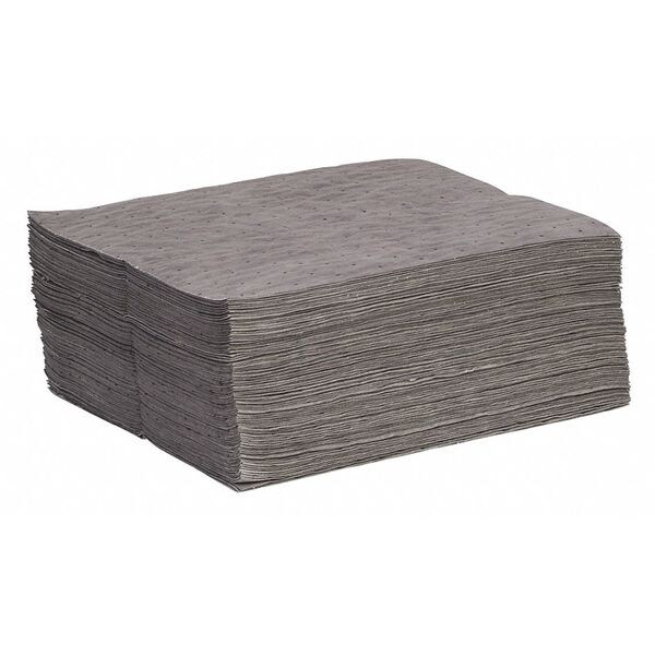 thumbnail image 2 of SPILLTECH GPB100S Universal Sorbent Pads – 15 Gal Absorbency, 15x19 Inch, Gray (1 Pkg) 2 of 6