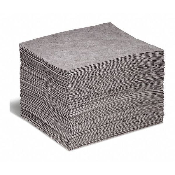 Spilltech GPM 23.79 Absorbent Pad, Absorbs 20 gal. Universal, PK 100