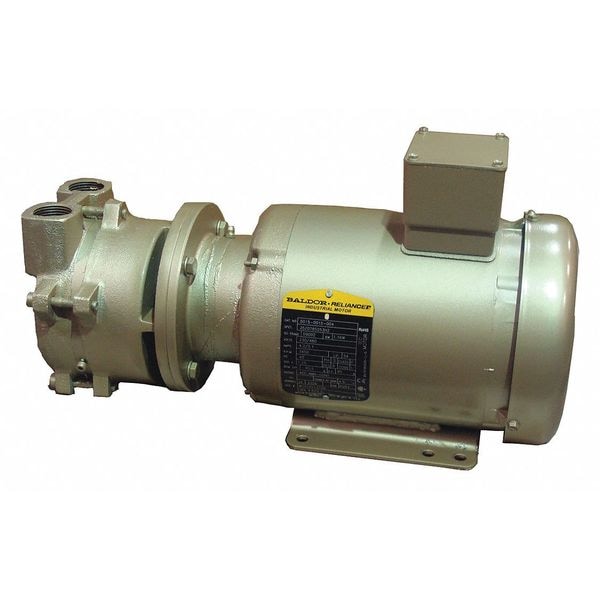 DEKKER VACUUM TECHNOLOGIES, INC. Liquid Ring Vacuum Pump,11/2 HP,20