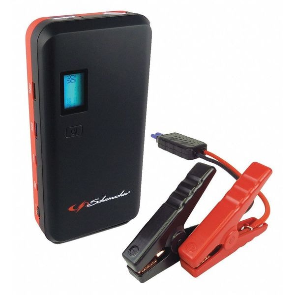 Schumacher Electric Battery Jump Starter, 12VDC, 77/8" W SL1317 Zoro
