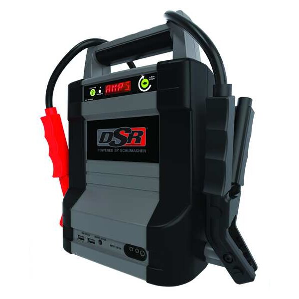 Schumacher Electric Battery Jump Starter, 12VDC, 1119/64" W DSR128 Zoro