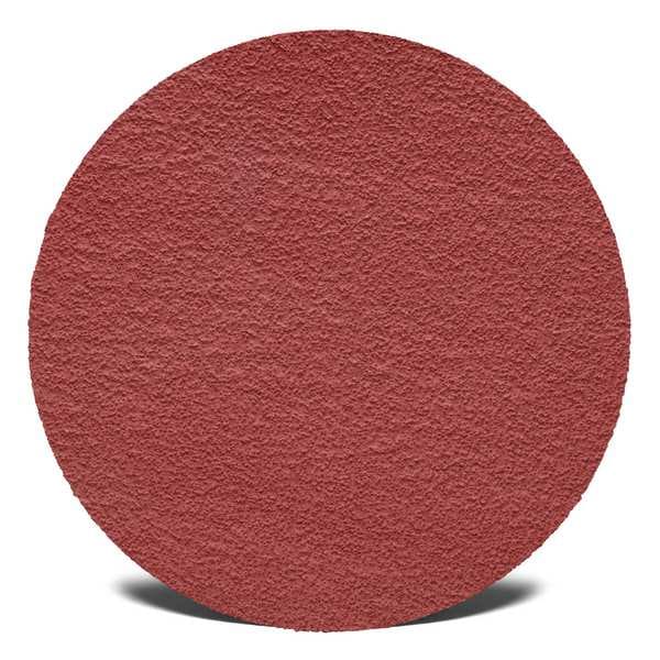 3M Cubitron Hook-and-Loop Sanding Disc, 5 in Dia, Non-Vacuum