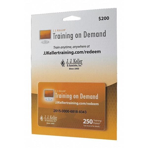 Jj Keller On Demand Points Card 46240 Zoro