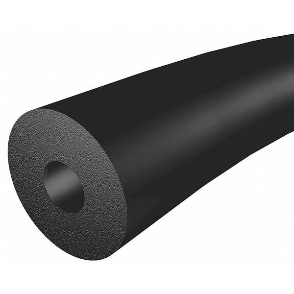 K-FLEX USA 6RXLO100118 Pipe Insulation - 1-1/8" ID, 6ft Length, NBR/PVC Foam (Black)