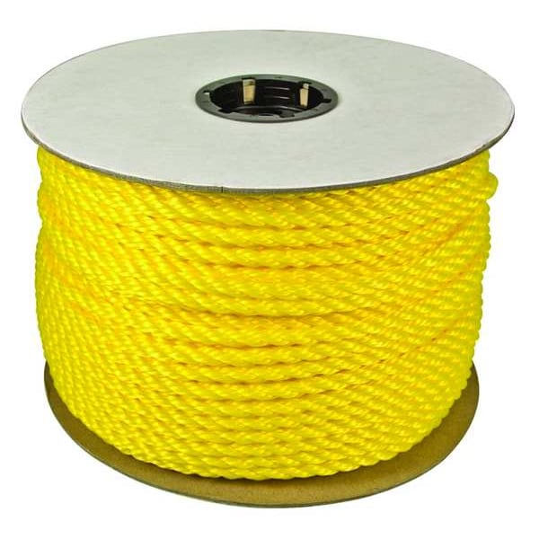 Zoro Select Rope, 600ft, Yllw, 215lb., Polyprpylne 350120
