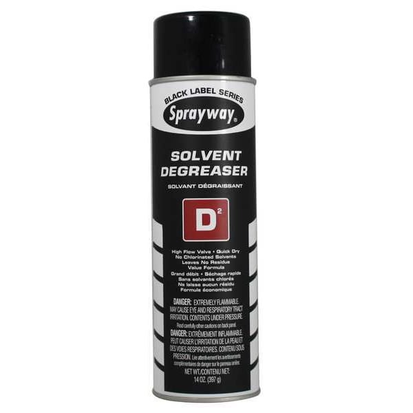 Sprayway Degreaser, 14 Oz Aerosol Can, Liquid, Colorless SW285 Zoro