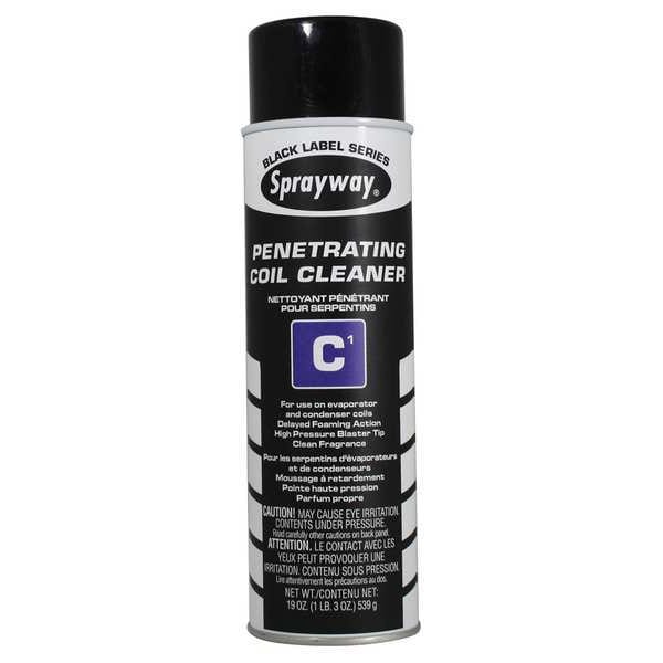 Sprayway Pentrating Coil Cleaner, Aerosol, 18 oz. SW287 | Zoro