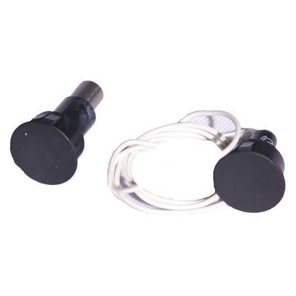 Securitron Door Position Switch, Black, Metal Doors DPSMBK Zoro