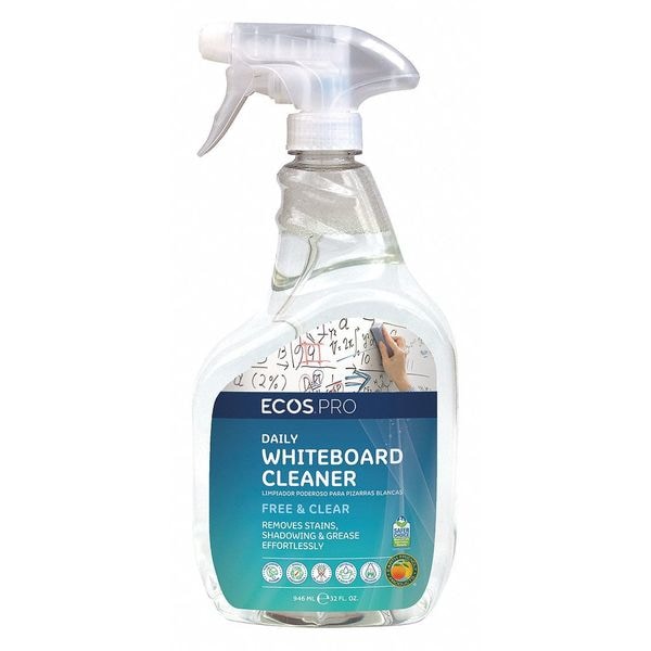 Ecos Pro Dry Erase Board Cleaner, 32 oz. PL9869/6 Zoro