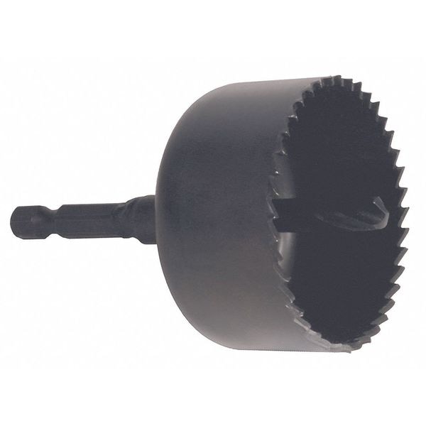 Westward 21/2" Carbon Steel Hole Saw 45EG80 Zoro