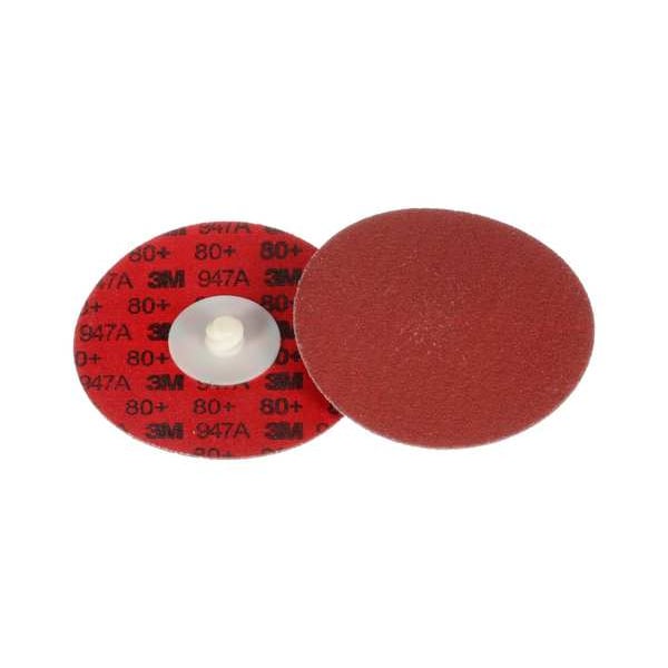 3M Cubitron Abrasive Disc, 80 Grit, 947A, 3in 60440305005