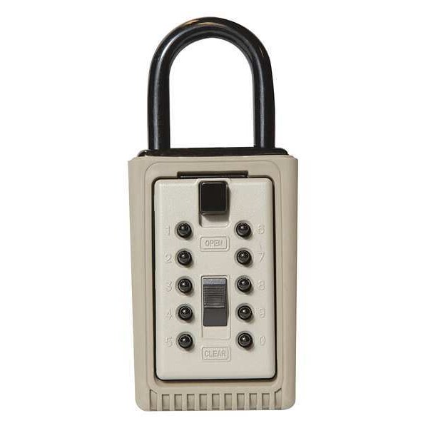 Kidde Lock Box, Clay, Portable, PushButton, 3 Keys 1404 Zoro