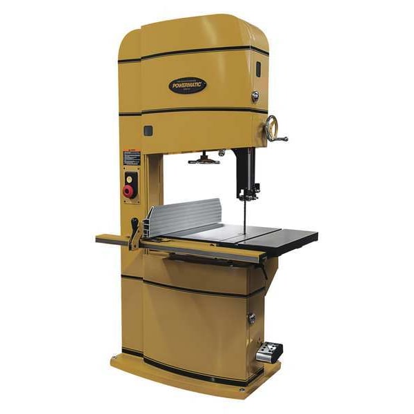 Powermatic Band Saw, 10" x 10" Rectangle, 10" Round, 10 in Square, 230V AC V, 5 hp HP PM2415B