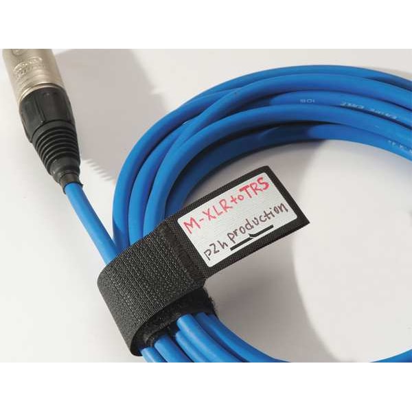 Rip-Tie Cable Tie Strap, 6 in L, 1-1/2 in Max Bundle Dia