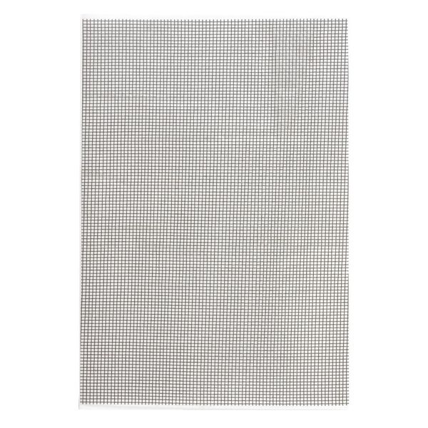 Screenmend Door and Window Screen, Aluminum, 5 in W, 0.5 ft L, 0.013 in Wire Dia, Gray 857101004549