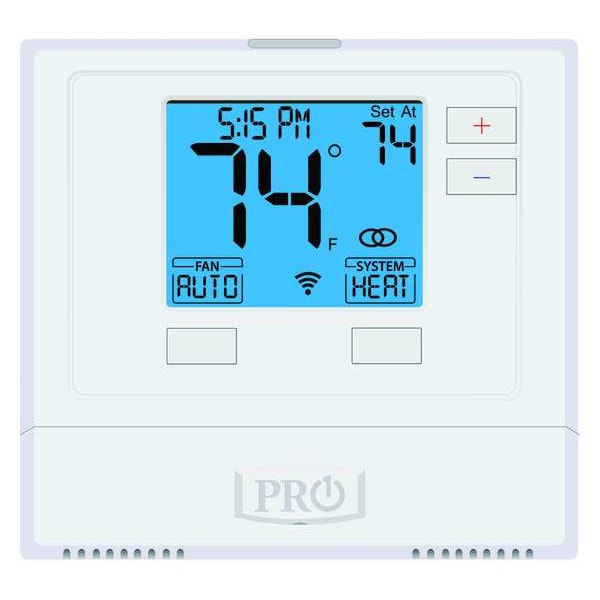 Pro1 Iaq WiFi Thermostat, 7, 511 Programs, 1 H 1 C, Wall Mount
