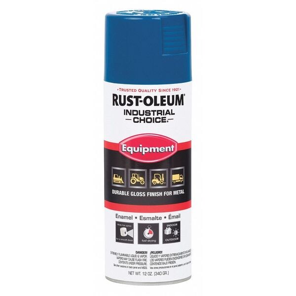 RustOleum Spray Paint, Ford Blue, 12 oz. 297830 Zoro
