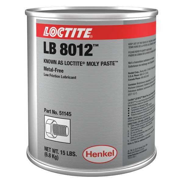 Loctite Anti Seize, Moly Paste, MetalFree LB 8012(TM) Moly Paste