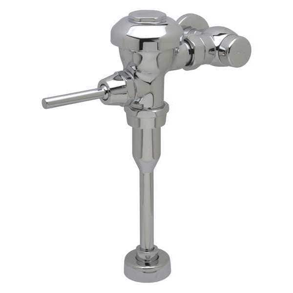Zurn 0.5 gpf, Urinal Manual Flush Valve, Polished Chrome, 3/4 in IPS
