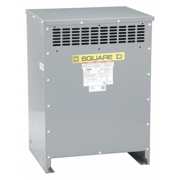 Square D Transformer, 480VAC Input, 45kVA Rating EX45T3H