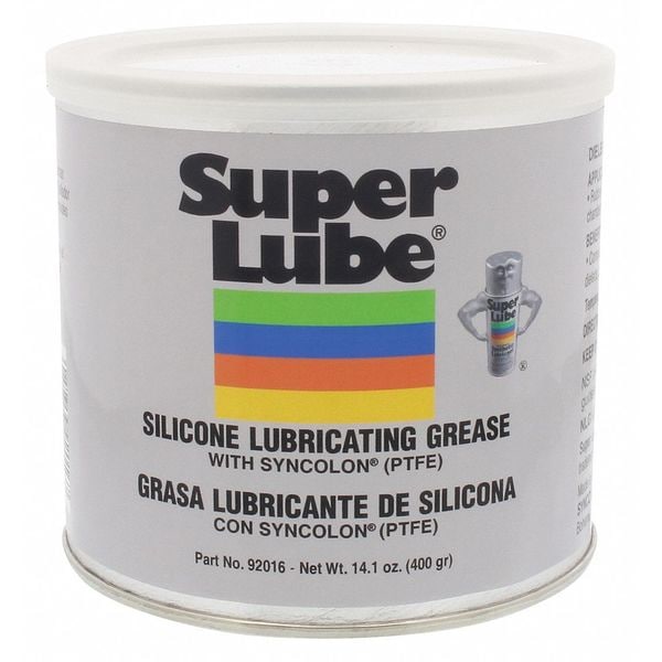 Super Lube Silicone Lubricating Compound, Can, 14.1 Oz. 92016 Zoro