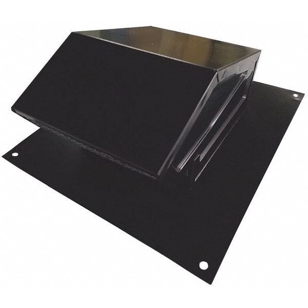 Dayton Roof Cap, 4 in. Fits Duct Size, Aluminum 45PE70 Zoro