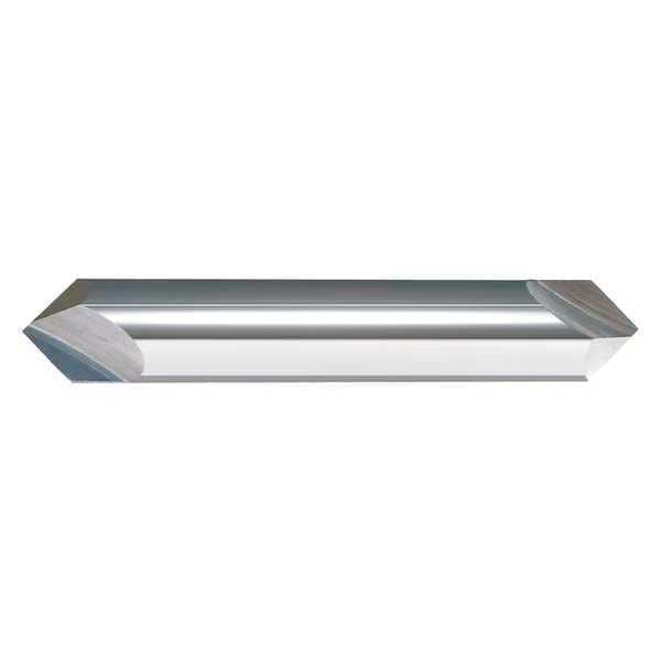 Zoro Select Chamfer End Mill, 1/8 in. Dia, Carbide, 209 209