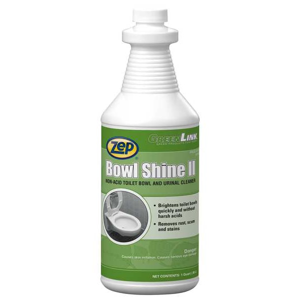 Zep Toilet/Urinal Cleaner, 1 qt., Bottle, PK12 119709 | Zoro