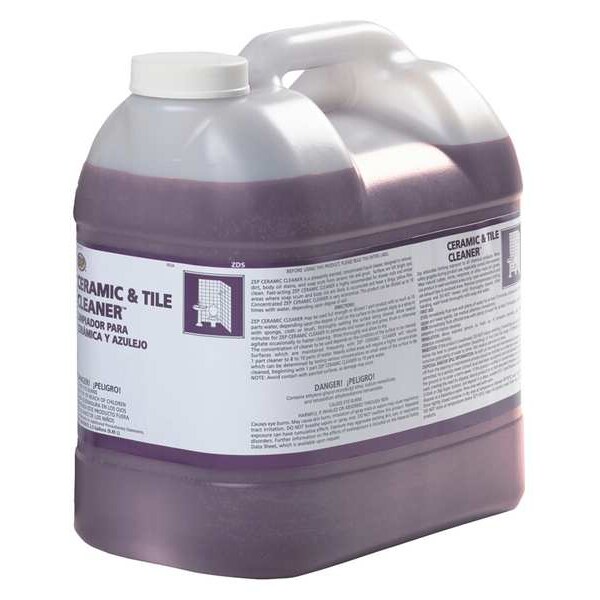 Zep Ceramic Tile Cleaner,2.5 gal.,Bottle (127352) Zoro