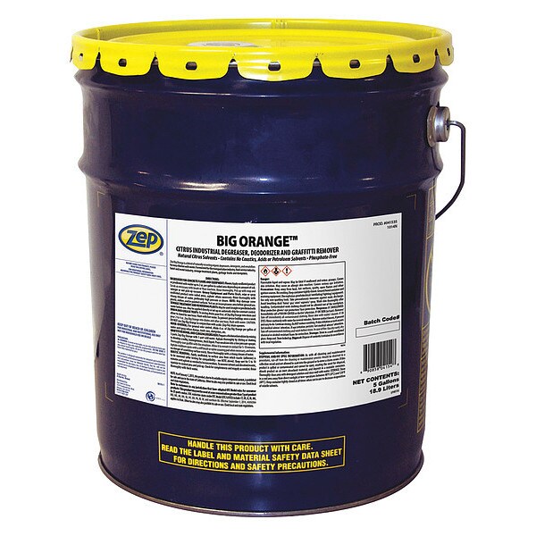 Zep Liquid 5 gal. Degreaser, Pail 41535 Zoro