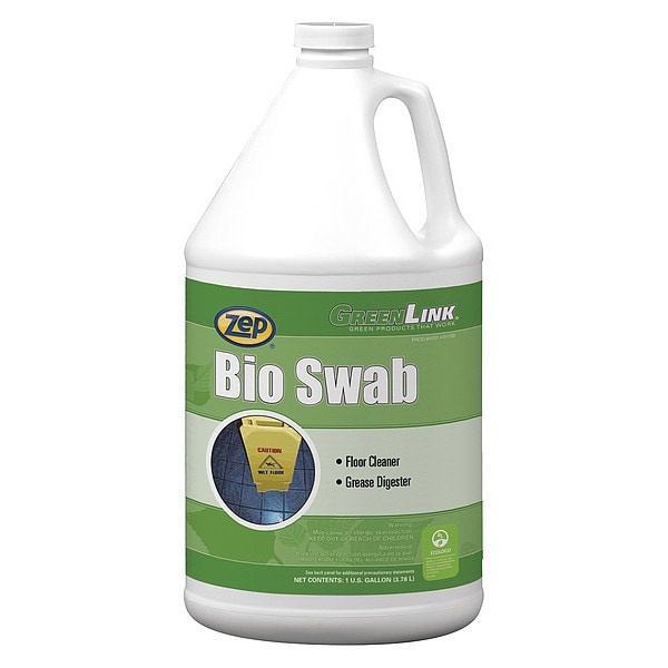 Zep Floor Cleaner, Liquid, 1 gal., Bottle, PK4 H70123 Zoro