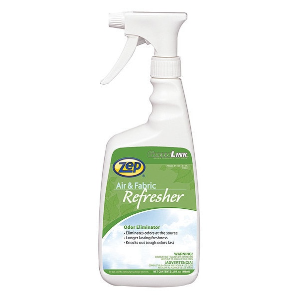 Zep Odor Eliminator, Spray Bottle, PK12 135901 Zoro