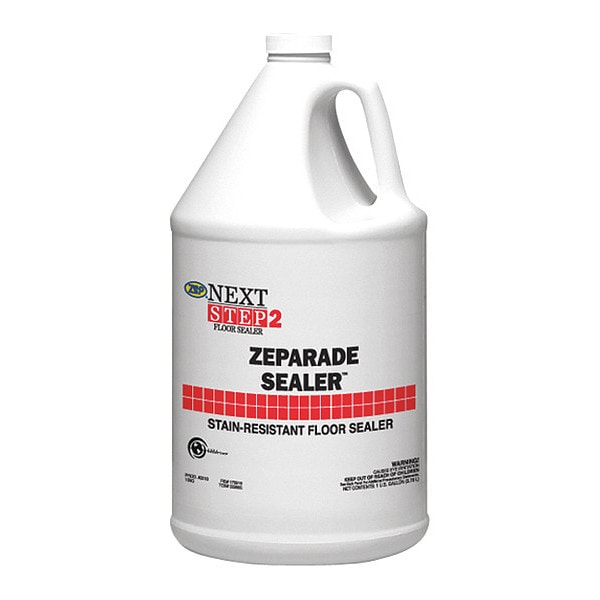 Zep Floor Sealer, 1 gal., Dry 30 min., RTU, PK4 201824 Zoro