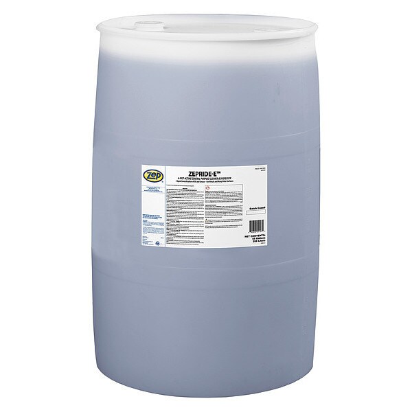 Zep Liquid 55 gal. ZeprideE Cleaner and Degreaser, Drum 41085 Zoro