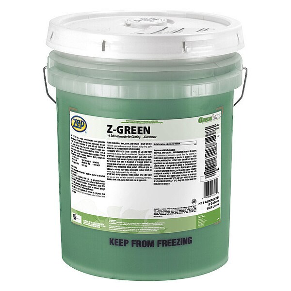 Zep Cleaner, Size 5 gal., Pail, Liquid 184839 Zoro