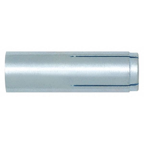 Dewalt Steel Dropin Flush Embedment Anchor, 1/2" Dia, 2" L, Carbon