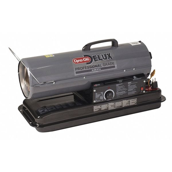Dyna-Glo Portable Oil and Kerosene Torpedo Heater, 80,000 BtuH, #1