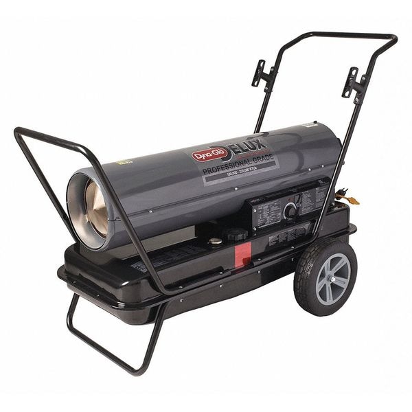 Dyna-Glo Kerosene Forced Air Heater, 222000 BtuH, Kerosene, 650