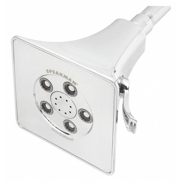 Speakman Shower Head, Polished Chrome, Wall S3018 Zoro