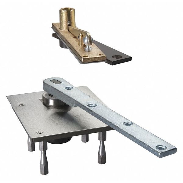 Rixson Pivot Set, Satin Chrome, Commercial Doors 1173/4 626 Zoro