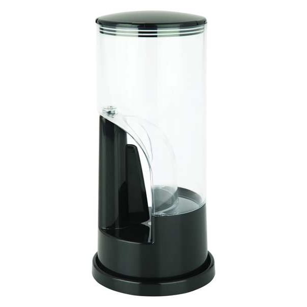 こーひー Honey-Can-Do Coffee Dispenser, 8 oz., Black/Chrome KCH-06079 | Zoro